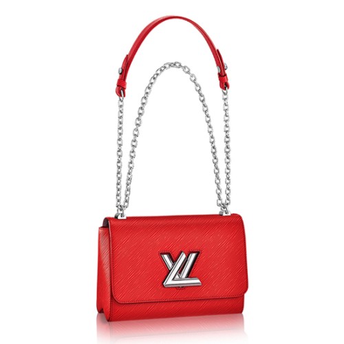 Replica Louis Vuitton M50523 Twist MM Shoulder Bag Epi Leather For Sale