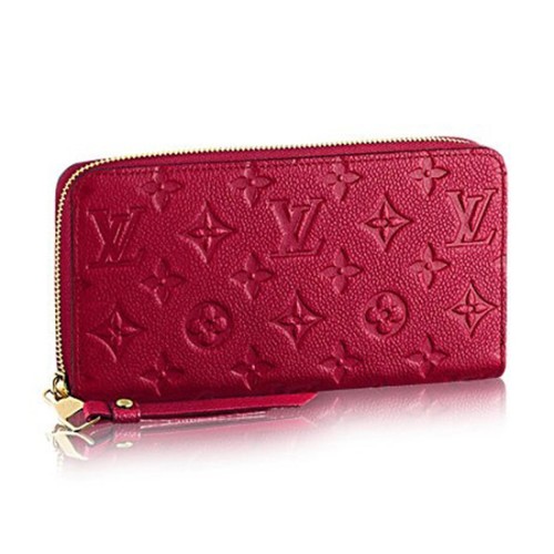 Replica Louis Vuitton M60942 Zippy Wallet Monogram Empreinte Leather For  Sale